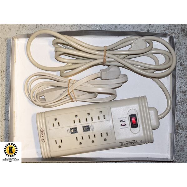 SURGE MASTER II & EXTENSION CORD