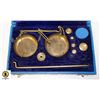 Image 1 : VINTAGE BRONZE APOTHECARY SCALES & DIGITAL SCALE