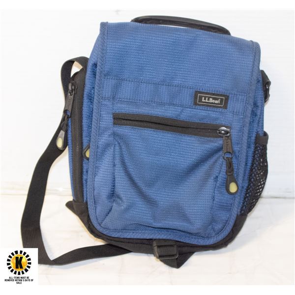 LL BEAN TRAVEL BAG BLUE