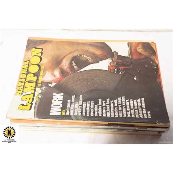 NATIONAL LAMPOON FROM 1975