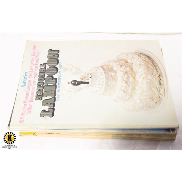 NATIONAL LAMPOON FROM 1974