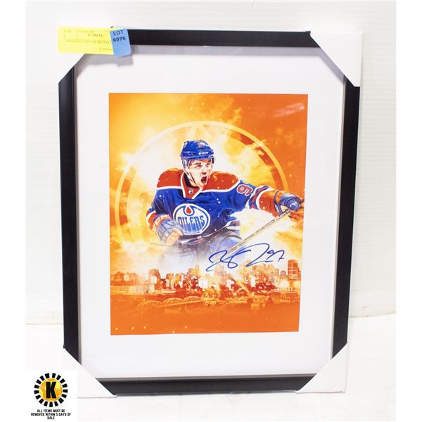 FRAMED CONNOR MCDAVID PHOTO