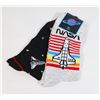 Image 1 : NEW 2 PAIRS OF SPACE THEME ADULT SOCKS