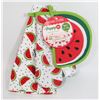 Image 1 : NEW 3PC  WATERMELON THEME KITCHEN SET