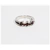 Image 1 : SIZE 7 BATMAN THEME RING. HAS RED RHINTSTONE