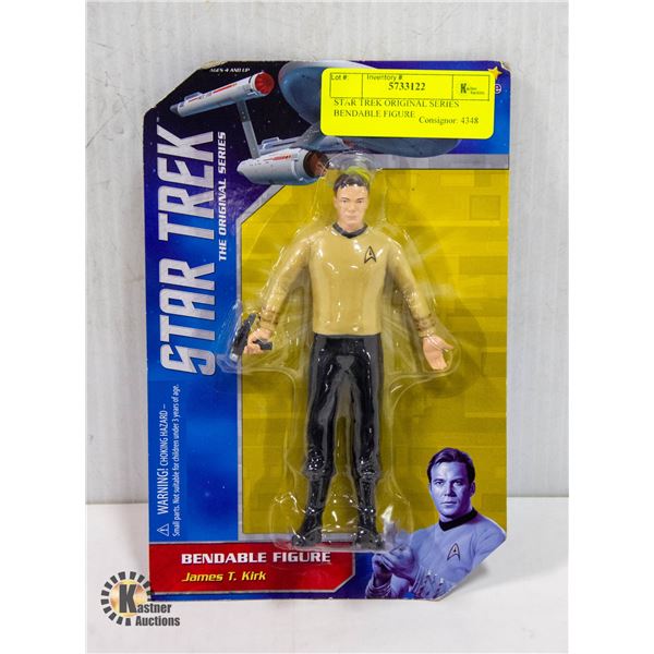 STAR TREK ORIGINAL SERIES BENDABLE FIGURE