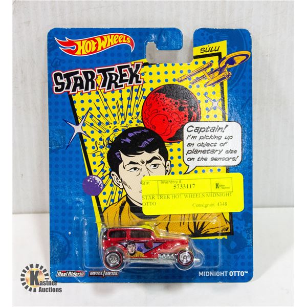 STAR TREK HOT WHEELS MIDNIGHT OTTO