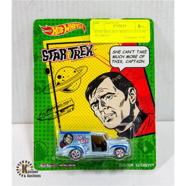 STAR TREK HOT WHEELS CUSTOM '52 CHEVY