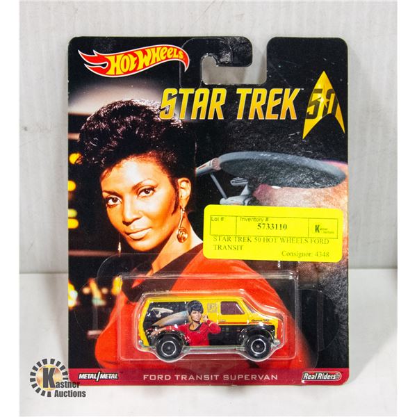 STAR TREK 50 HOT WHEELS FORD TRANSIT