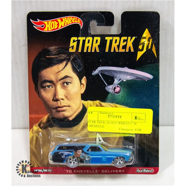 STAR TREK 50 HOT WHEELS '70 CHEVELLE