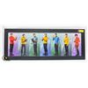 Image 1 : FRAMED STAR TREK 15" X 39" ORIGINAL SERIES