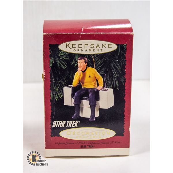 NEW HALLMARK STAR TREK CAPTAIN JAMES KIRK
