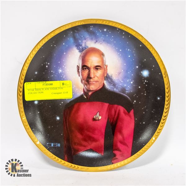STAR TREK PLATE HAMILTON COLLECTION