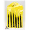 6 PAIR ANTI-STATIC TWEEZERS