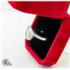 Image 2 : 11.67 CARAT ROUND MOISSANITE LIGHT SILVER PLATED