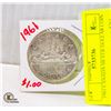 1961 CANADA SILVER DOLLAR COIN
