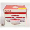 Image 1 : COCA COLA BOWL SET (4) 5.5" EACH