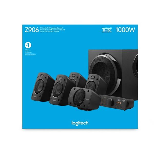 NEW OPEN BOX LOGITECH Z906 THX 1000W ULTIMATE