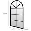 Image 2 : NEW REPACK IRONSMITH WALL HANGING ARCH MIRROR