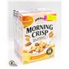 Image 1 : NEW 3 BOXES OF MIXED JORDANS MORNING CRISP CEREAL