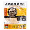 NEW 5 BAGS WITH 10 LA TORTILLA FACTORY