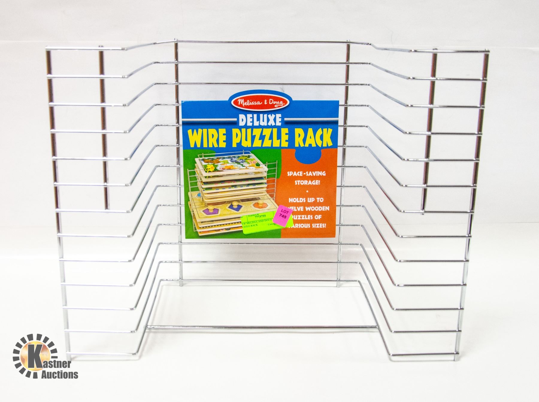 Wire Rack For Puzzles NEW MELISSA AND DOUG WIRE PUZZLE RACK