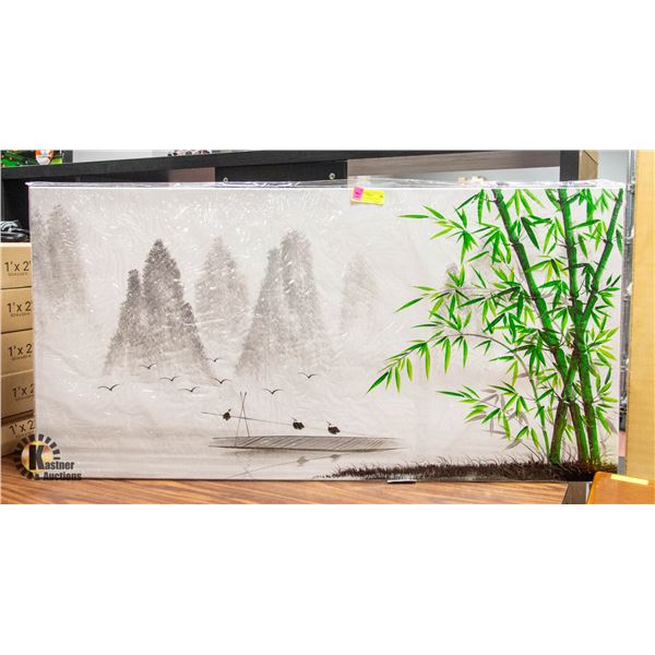 NEW ASIAN THEMED STRETCH CANVAS ARTWORK FEATURES