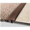 NEW MD VINYL DIVIDER T BROWN COLOURED METAL EASY