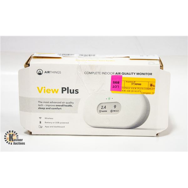 AIR THINGS VIEW PLUS COMPLETE INDOOR AIR QUALITY