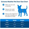 Image 3 : NEW OPEN BOX PETSAFE EXTREME WEATHER PET DOOR