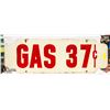 Image 1 : ANTIQUE METAL GAS SIGN