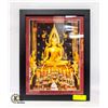 Image 1 : FRAMED GOLDEN BUDDHA CHINNARAT PICTURE