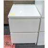 Image 2 : WHITE MELAMINE 6-DRAWER LONG DRESSER -