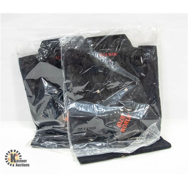NEW BLUEWORLD SHIRTS 2 BLACK S