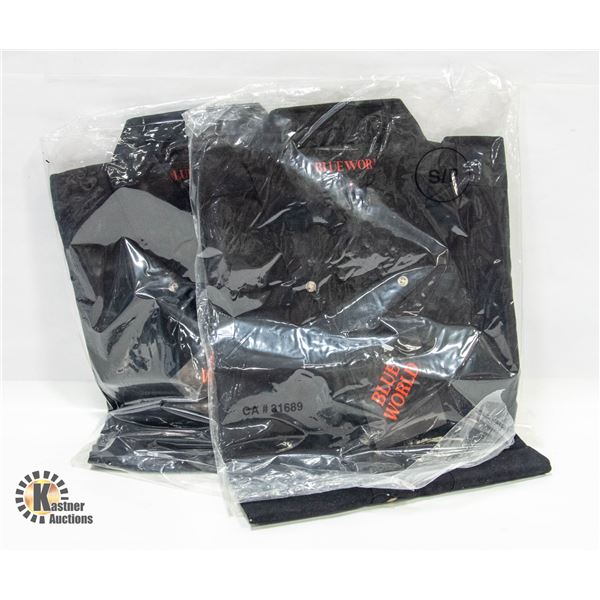 NEW BLUEWORLD SHIRTS 2 BLACK S
