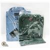 NEW WESTLINE SHIRTS 1DENIM/1FOREST GREEN XL