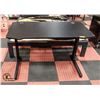 NEWLY ASSEMBLED CARBON FIBER GAMING DESK