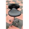 NEWLY ASSEMBLED KKTONER PU LEATHER OFFICE STOOL
