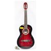 DENVOR MODEL DC34N-RED ACOUSTIC GUITAR WITH SOFT