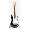 SQUIRE STRAT BLACK ELECTRIC GUITAR BY FENDER