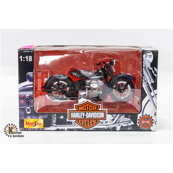 NEW HARLEY DAVIDSON DIE CAST 1/18 MOTORCYCLE