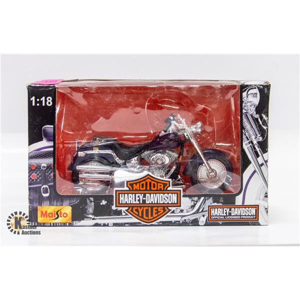 NEW HARLEY DAVIDSON DIE CAST 1/18 MOTORCYCLE