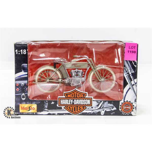 NEW HARLEY DAVIDSON DIE CAST 1/18 MOTORCYCLE