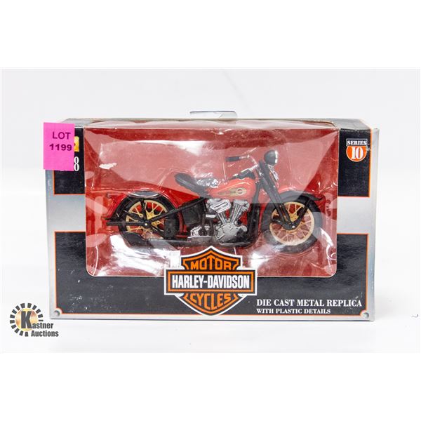 NEW HARLEY DAVIDSON DIE CAST 1/18 MOTORCYCLE