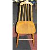 Image 1 : ANTIQUE WOODEN KITCHEN CHAIR