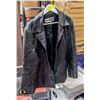 Image 1 : SIZE 12 VICTOR SABO 100% LEATHER JACKET