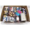LARGE BOX ASSORTED COLLECTOR CARDS (MANY SEALED)