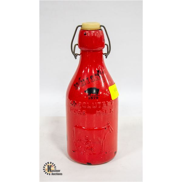 VINTAGE MILK BOTTLE