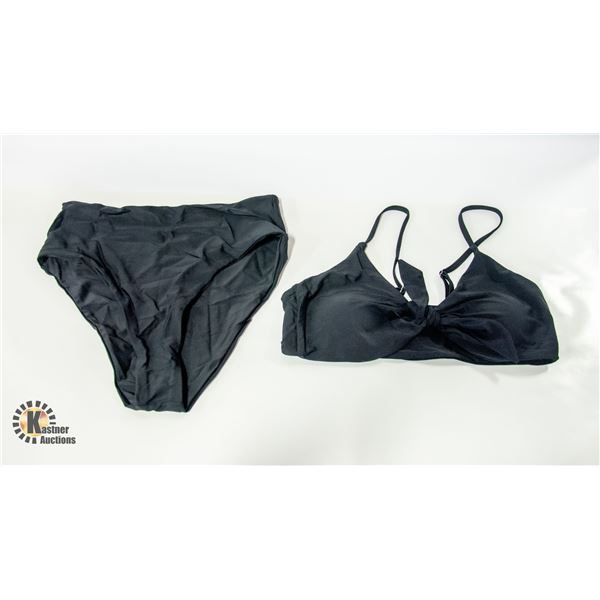 2 PC BLACK BATHING SUIT BY BLOOMING JELLY