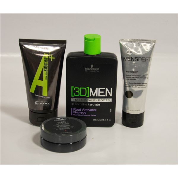 FLAT OF MENS HAIR PRODUCTS